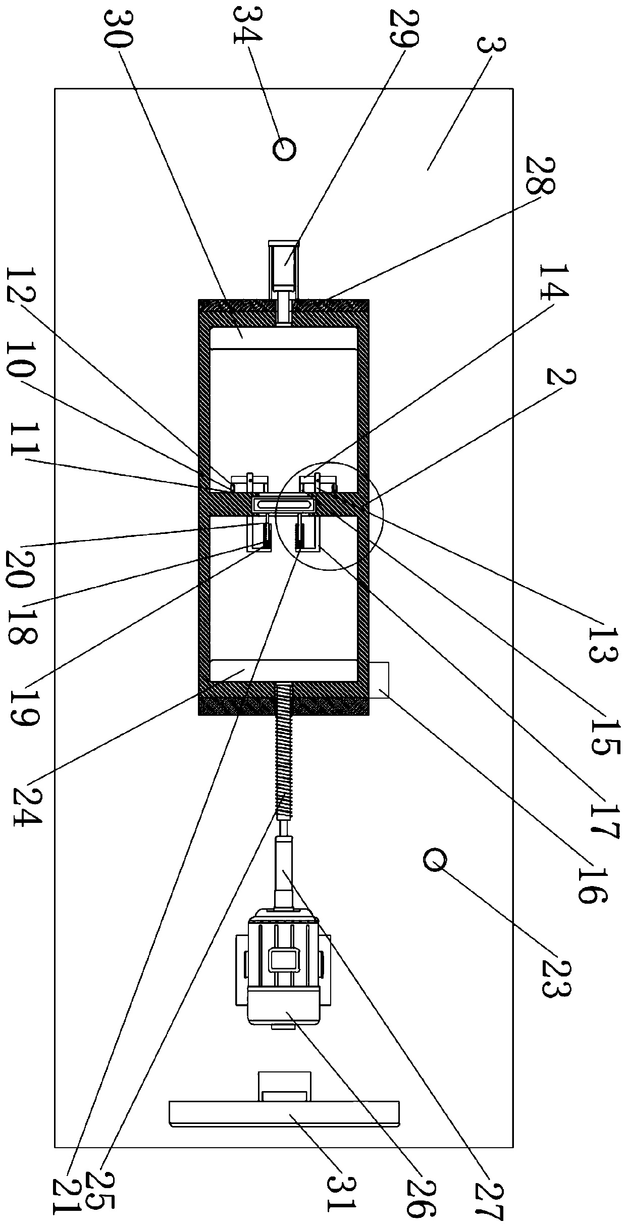 Mechanical cardiac valve simulating detection device