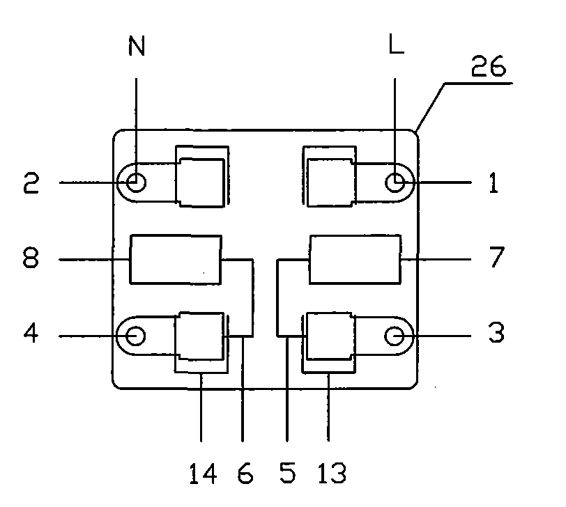 Safety electric shock-prevention socket