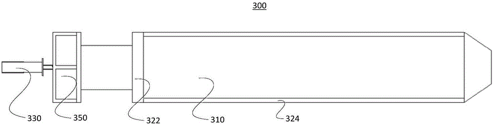 Integrated test device for stress and displacement of rock mass based on fiber bragg grating and system