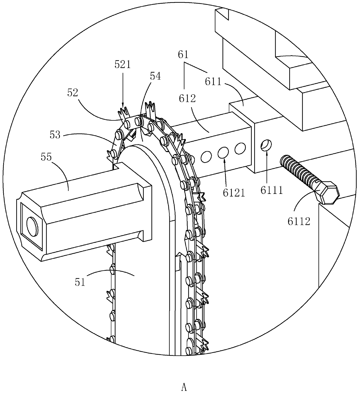 Sand filling method compaction detection system and detection method