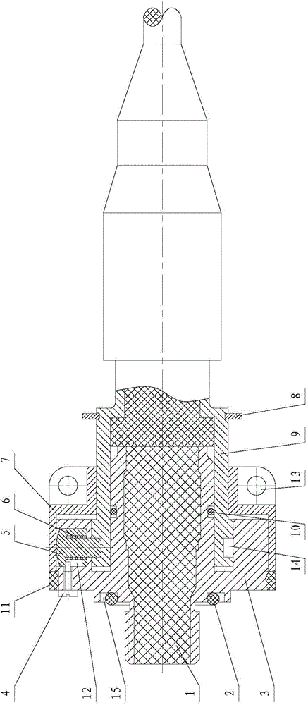 Automatic separating type waterproof connector