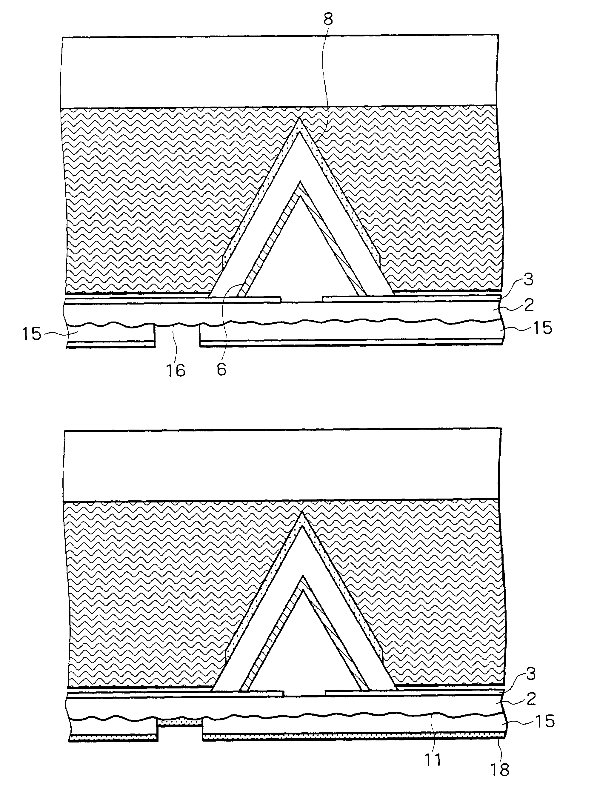 Semiconductor light emitting device, image display unit, lighting apparatus, and method of fabricating semiconductor light emitting device