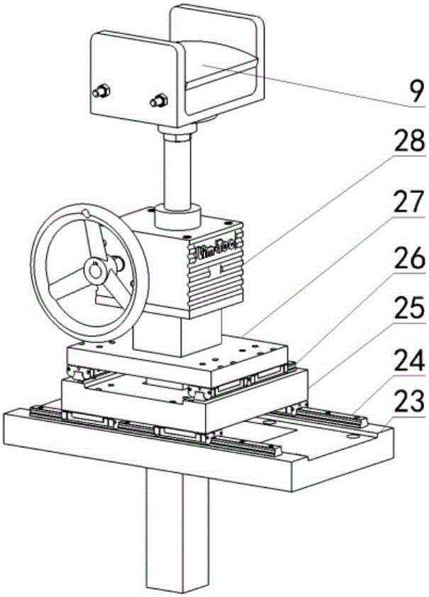 Flexible mounting vehicle for aircraft sliding rail and sliding rail positioning and mounting method