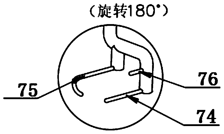 Transverse knotting mechanism of automatic shoelace tying machine