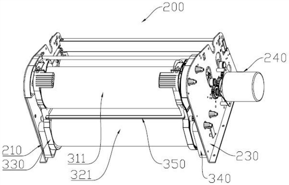 An automatic gluing machine