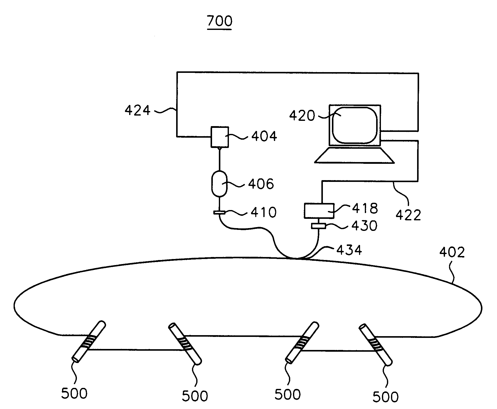 Fiber-optic based cavity ring-down spectroscopy apparatus