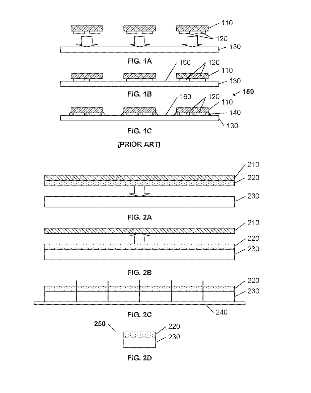 Glueless light emitting device with phosphor converter