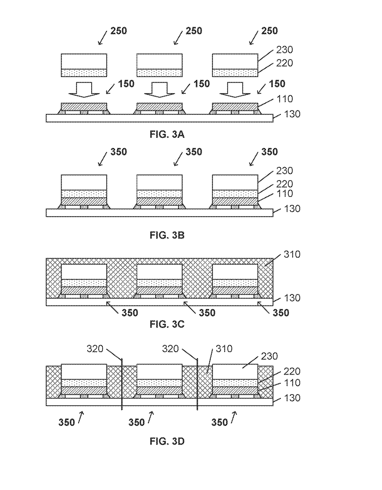 Glueless light emitting device with phosphor converter