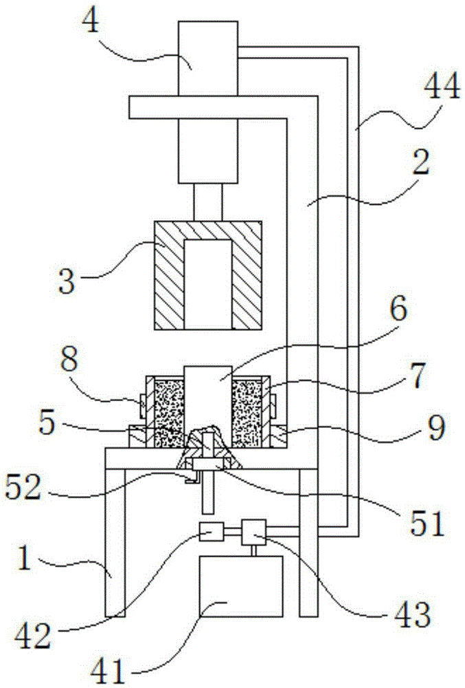 Demolding-convenient wasp nesting barrel molding machine