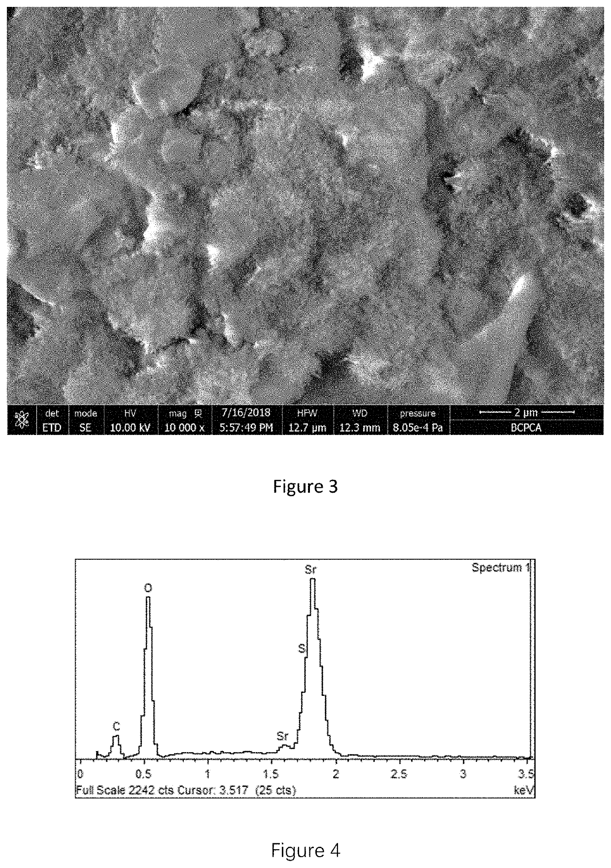 Pre-mixed strontium silicate-based biological hydraulic cementing paste composition, preparation method therefor, and application thereof