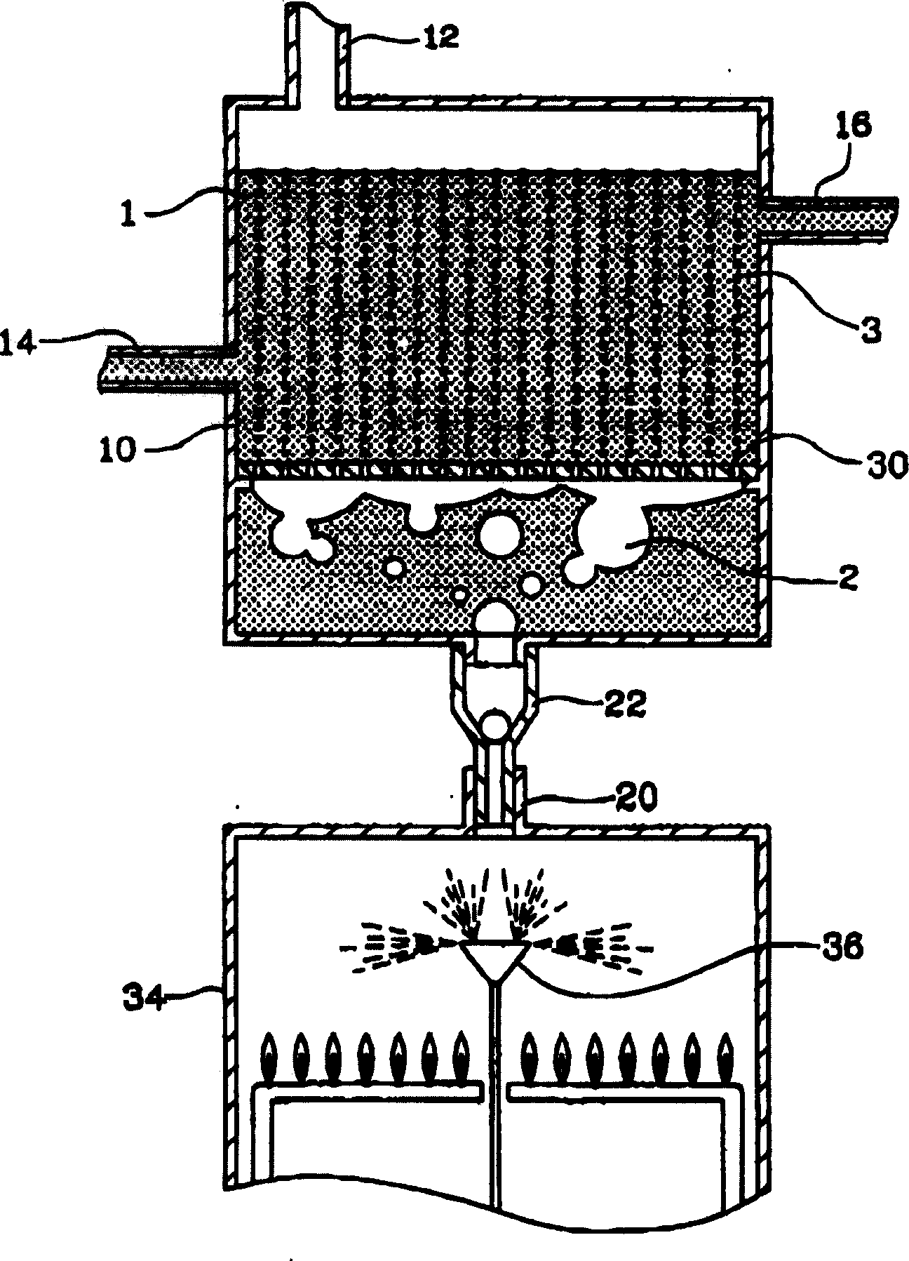 Heat exchanging type boiler