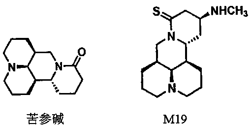 Application of matrine compounds in preparing anti-hepatic fibrosis and anti-liver cancer medicaments