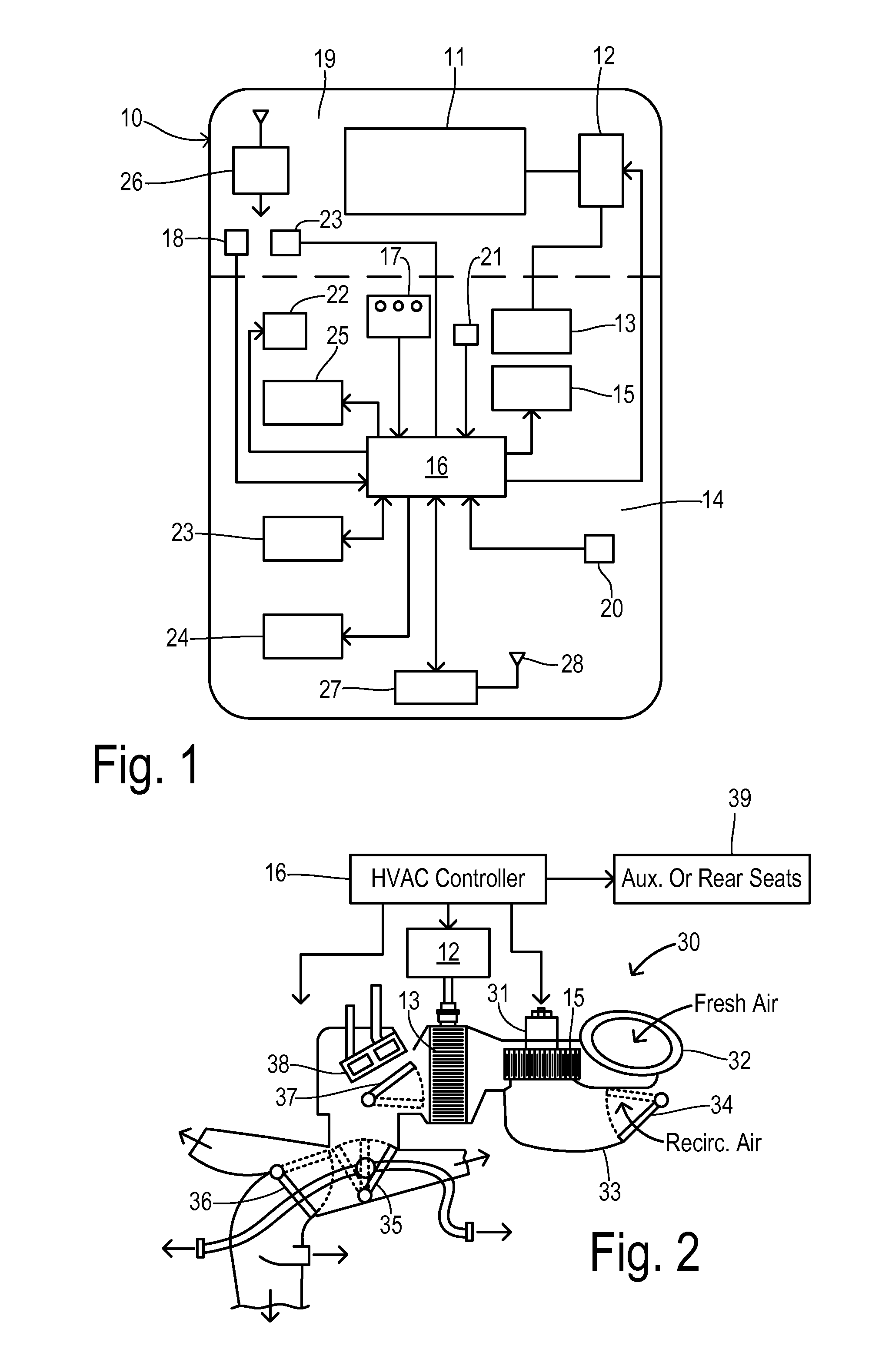 Adaptive control of automotive HVAC system using crowd-sourcing data