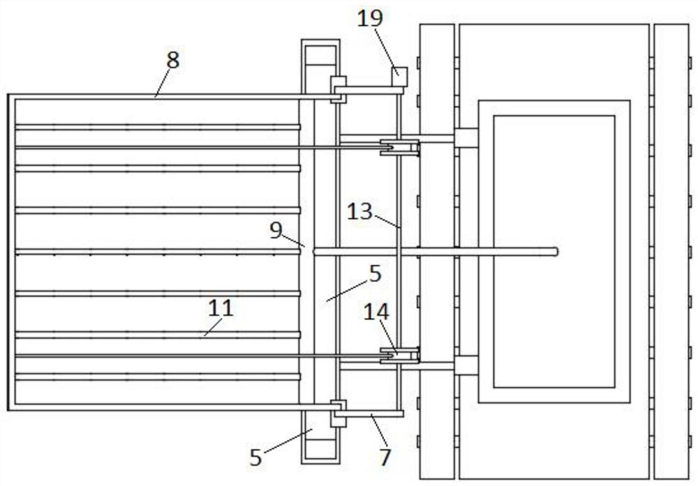 Photovoltaic cell panel cleaning equipment for desert pipe photovoltaic power station