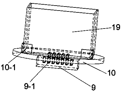 High-efficiency laser cavitation device for treating dye wastewater