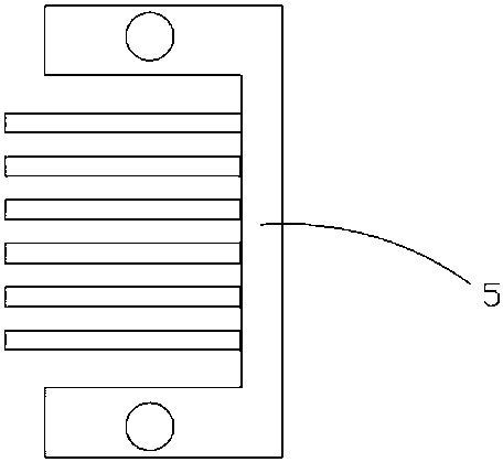 Flange automatic stacking device