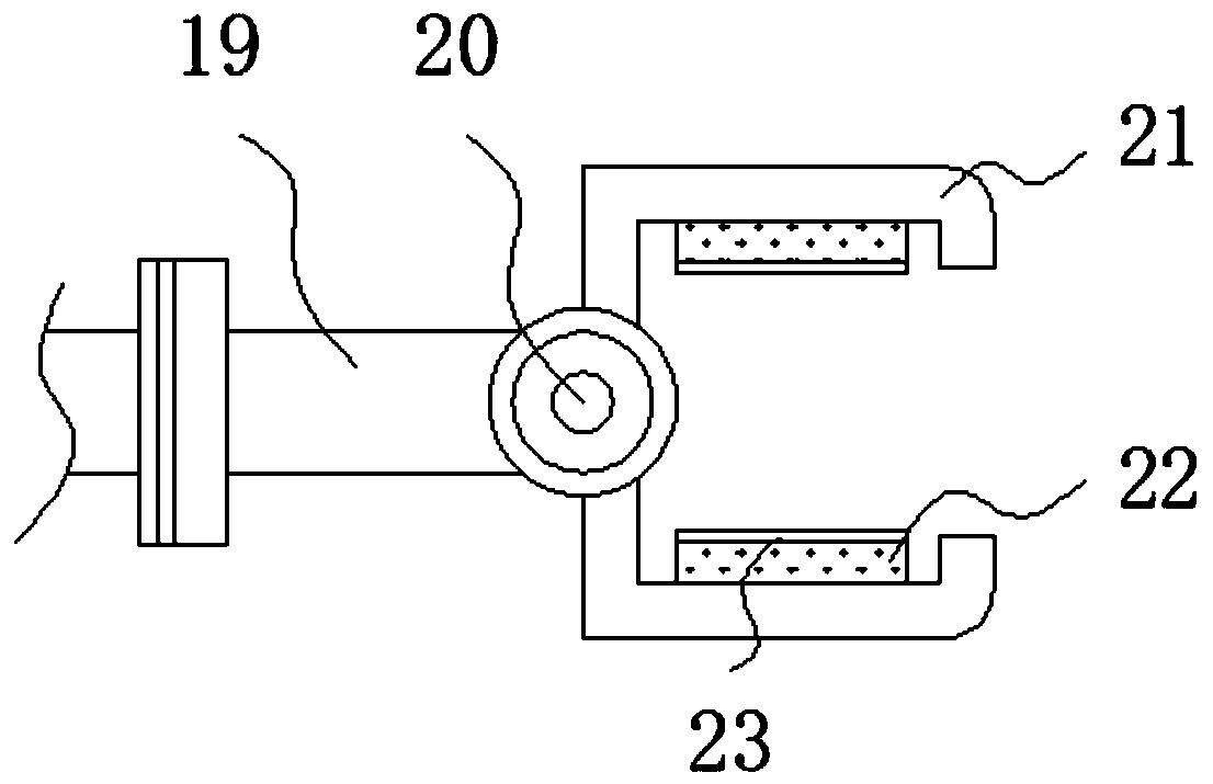 Battery processing and production device with function of waste recovery treatment