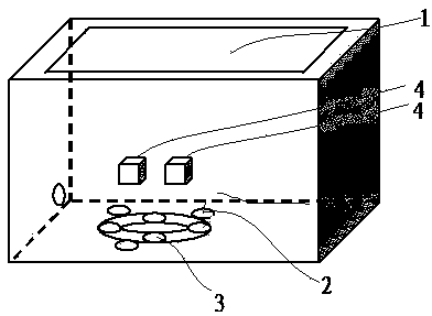 Non-contact revocable palm print bimodal authentication method