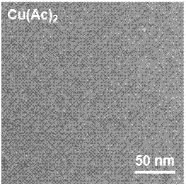 Method for preparing ultra-clean graphene by utilizing copper acetate