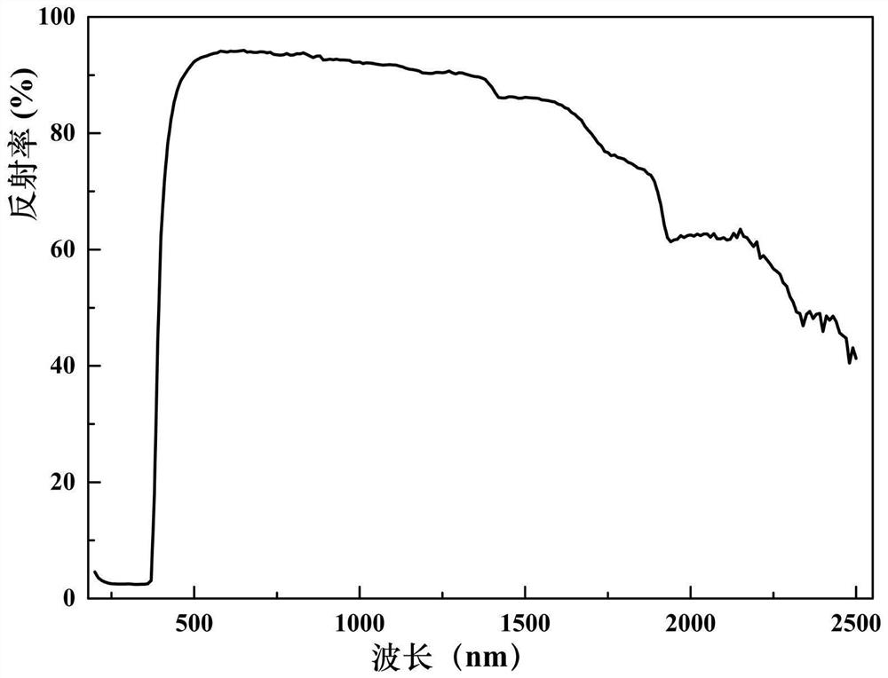 A kind of ultraviolet radiation resistance low absorption rate inorganic white thermal control coating and preparation method thereof