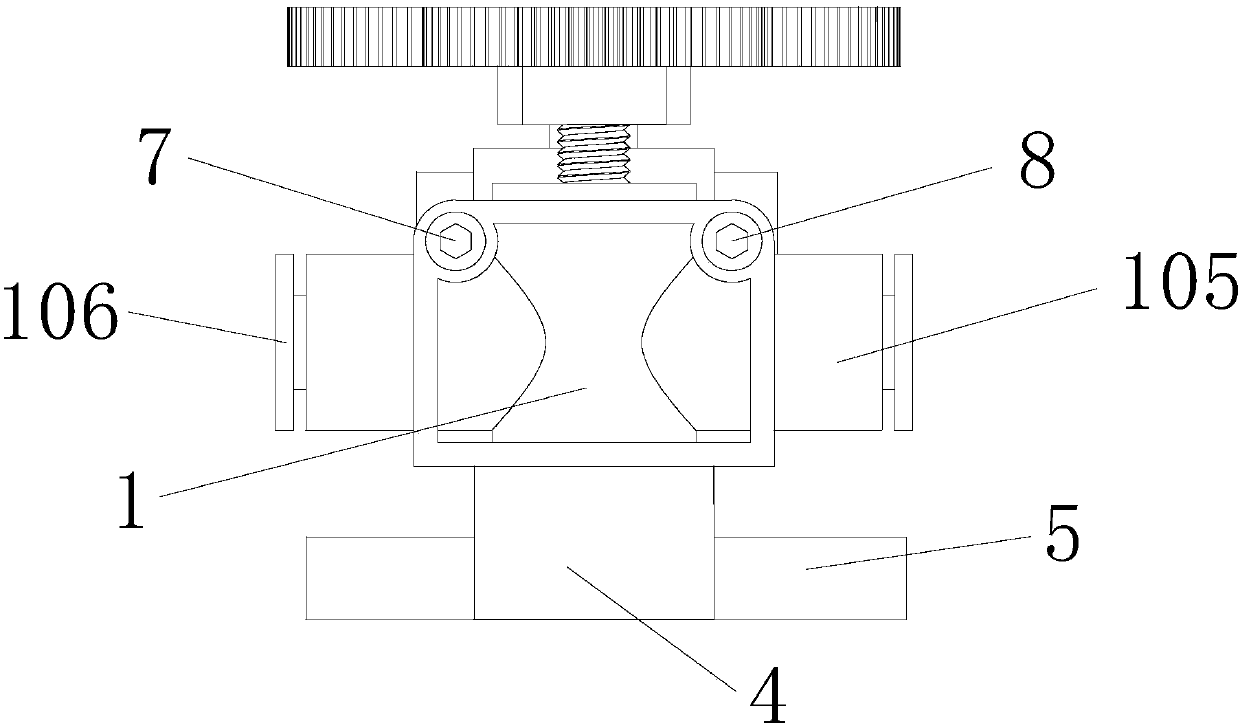 Liquid fertilizer flow regulation device, fertilization system and method