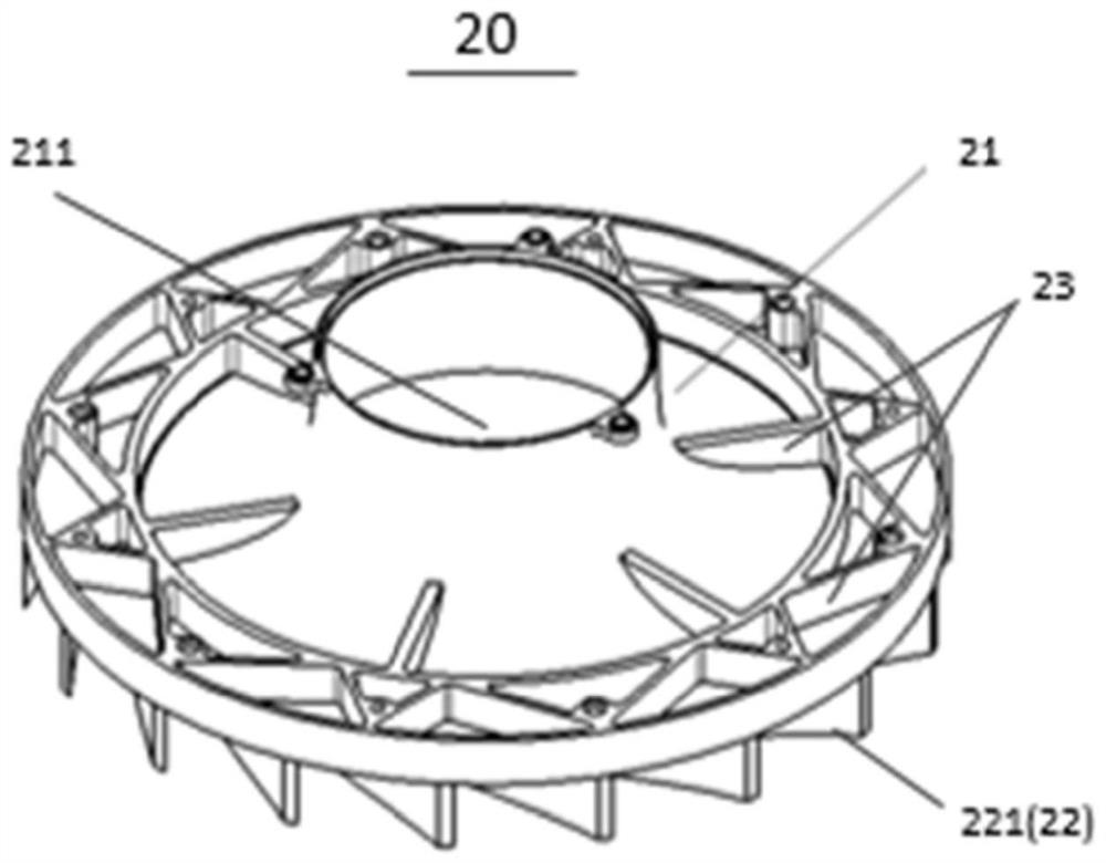 Centrifugal fan for stratosphere