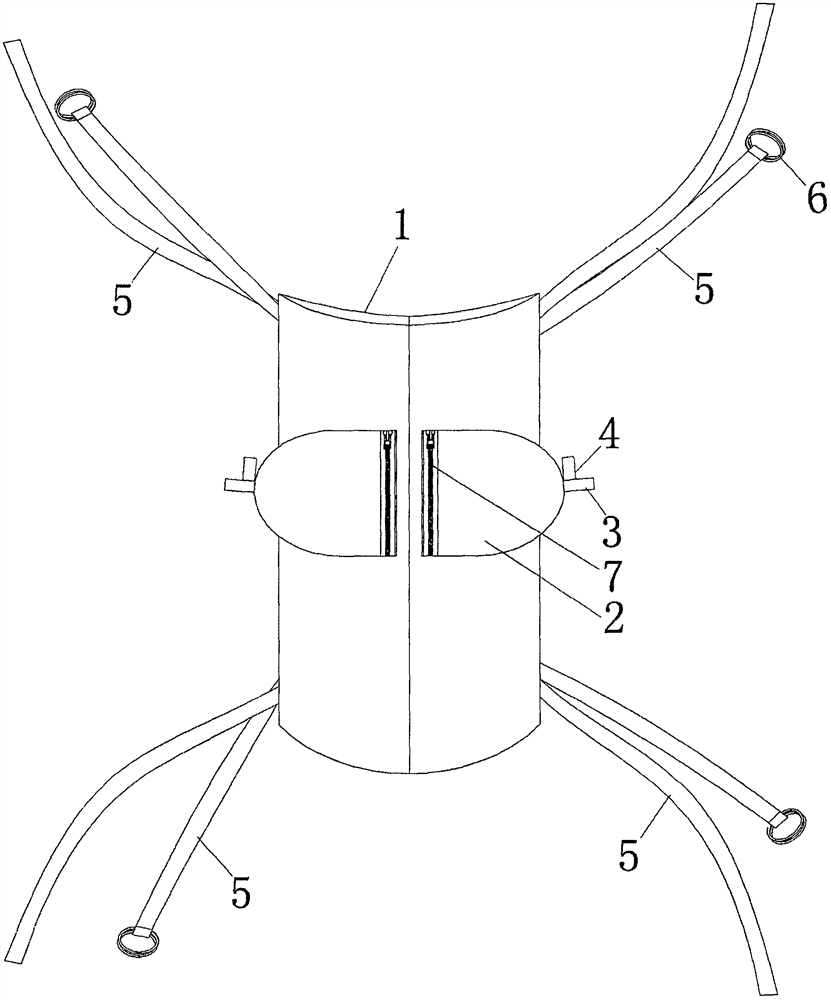 Livestock piggyback seeder and livestock piggyback sowing method