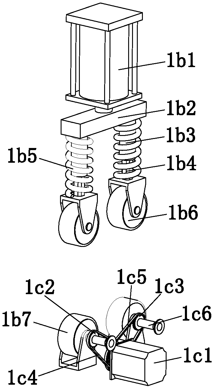 Automatic bamboo green scraping device