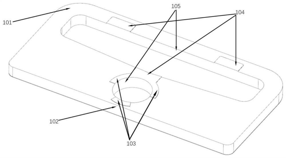 Load-bearing cylinder main support structure of large off-axis three-mirror space remote sensing camera