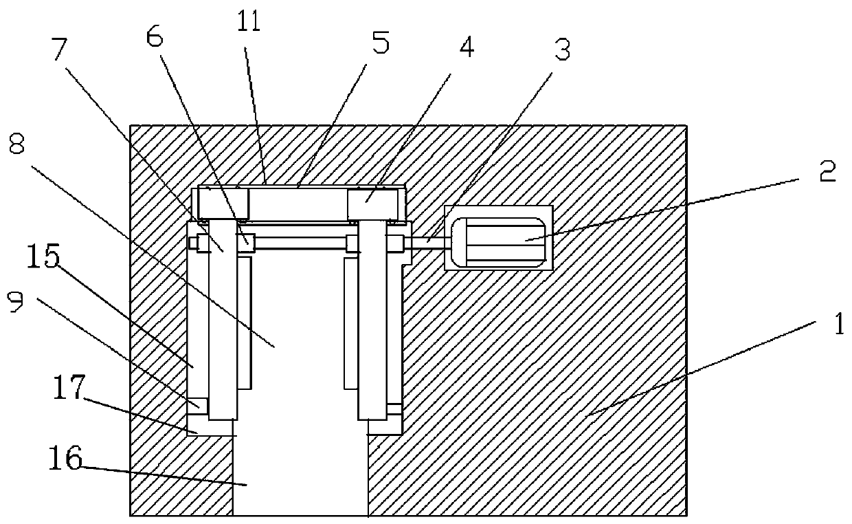 Unmanned locomotive braking device