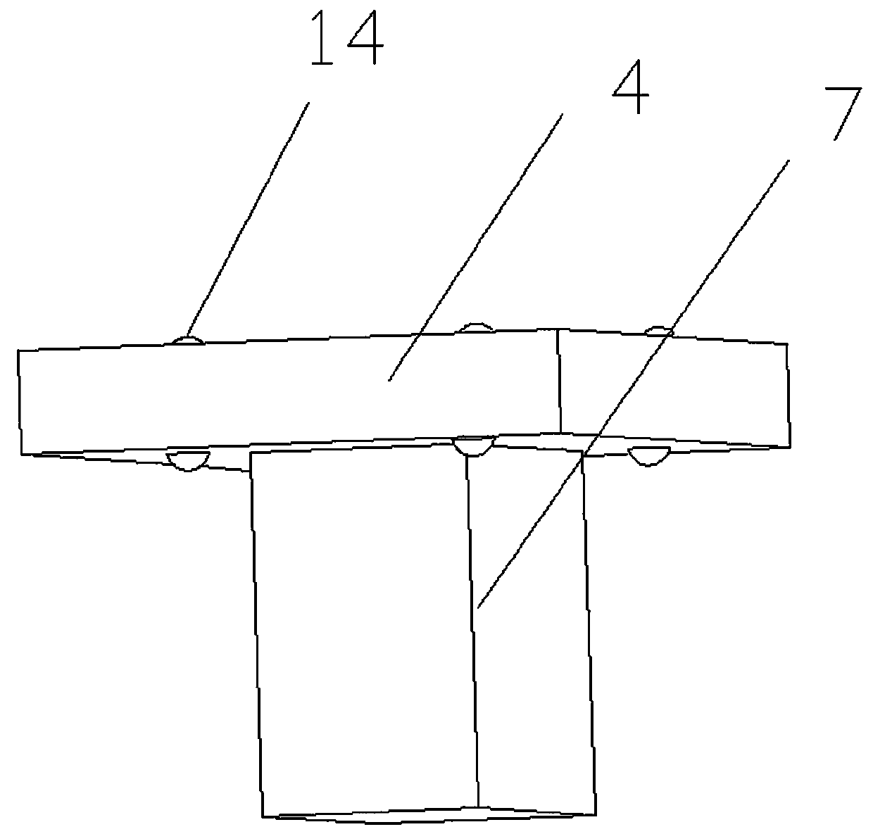 Unmanned locomotive braking device