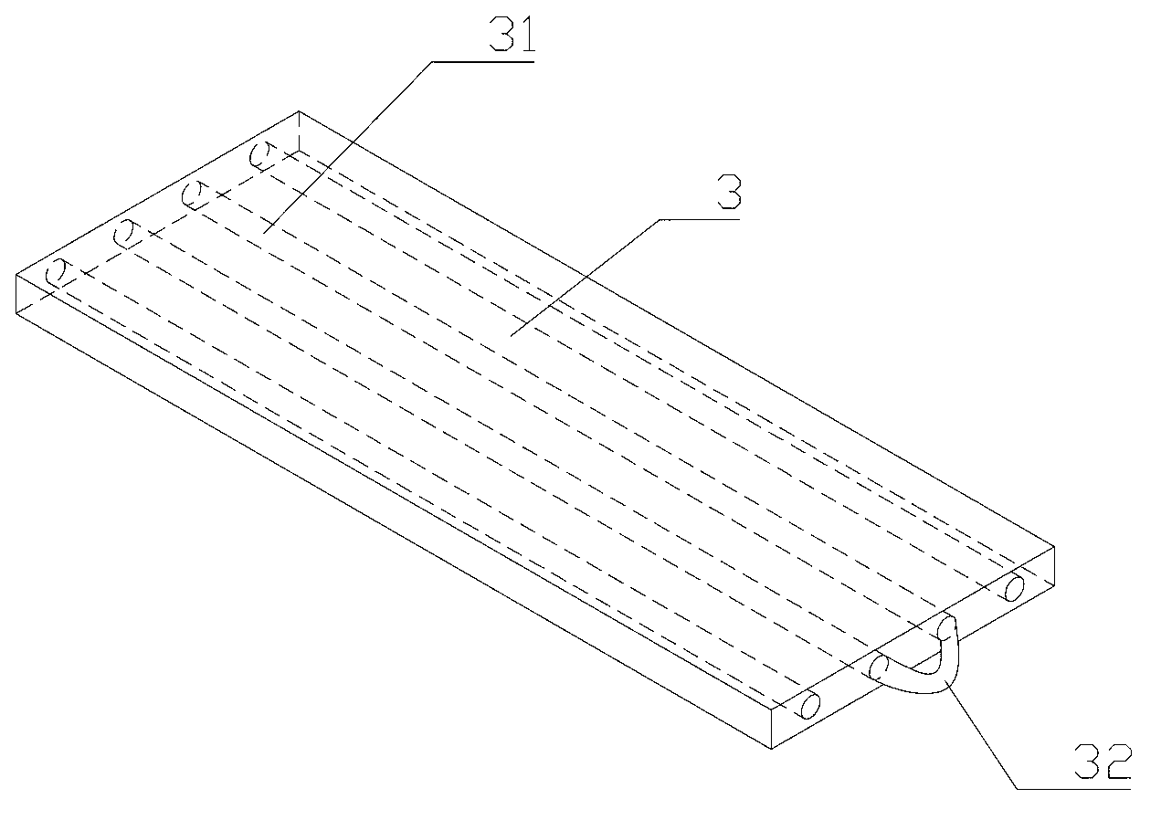 Cutter system of plate casting machine