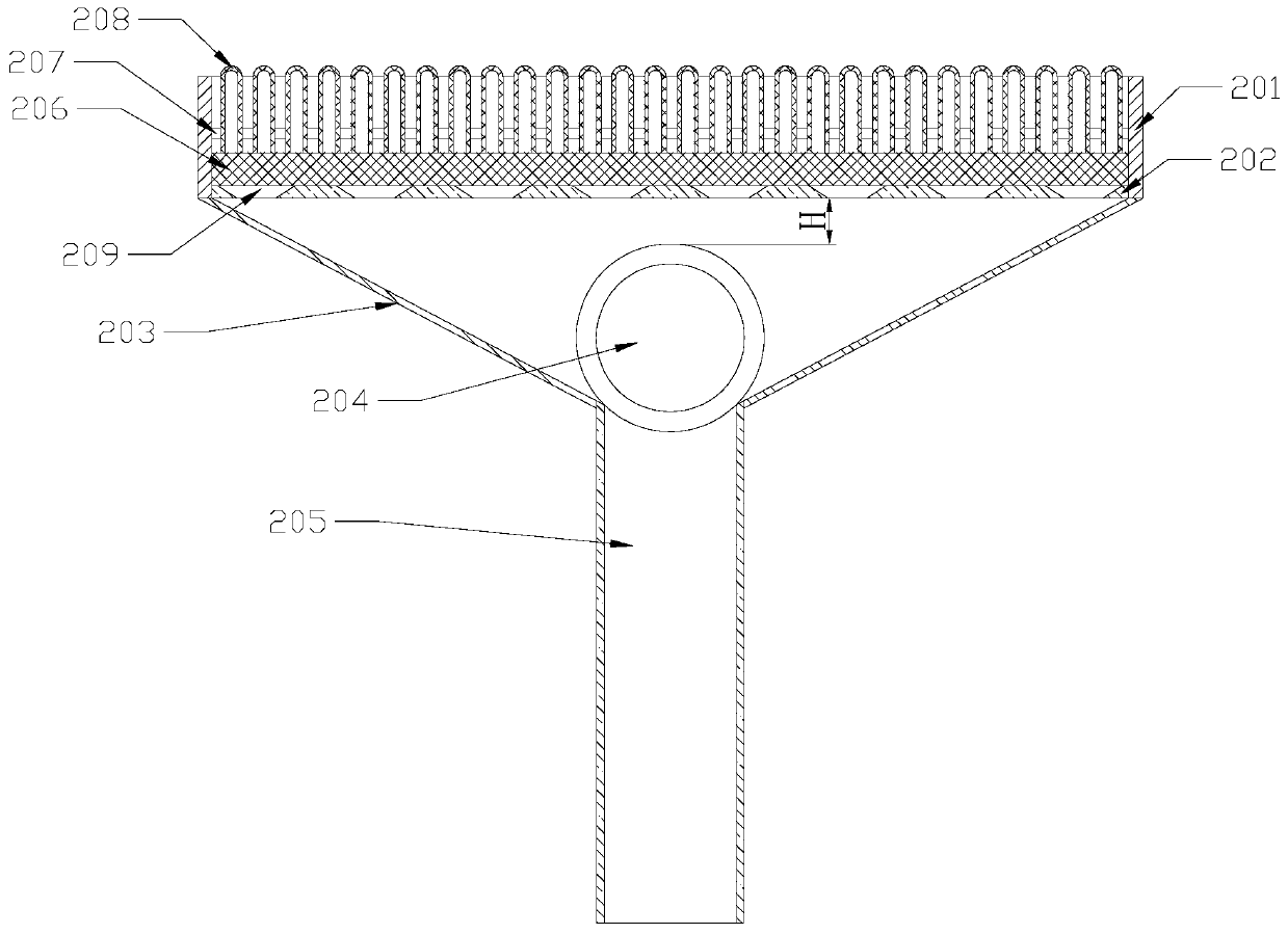 Water-saving soil moisture preserving device for mountain land fruit trees