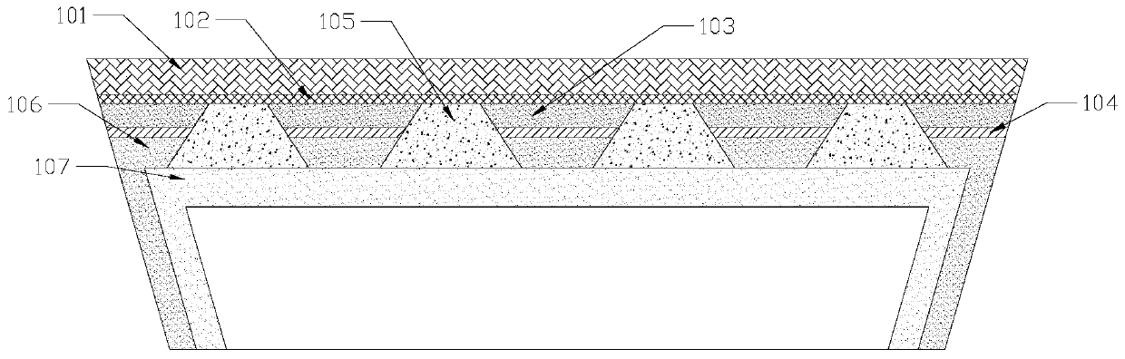 Water-saving soil moisture preserving device for mountain land fruit trees