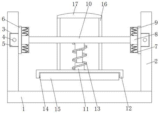 Leatherworking leveling device convenient to use