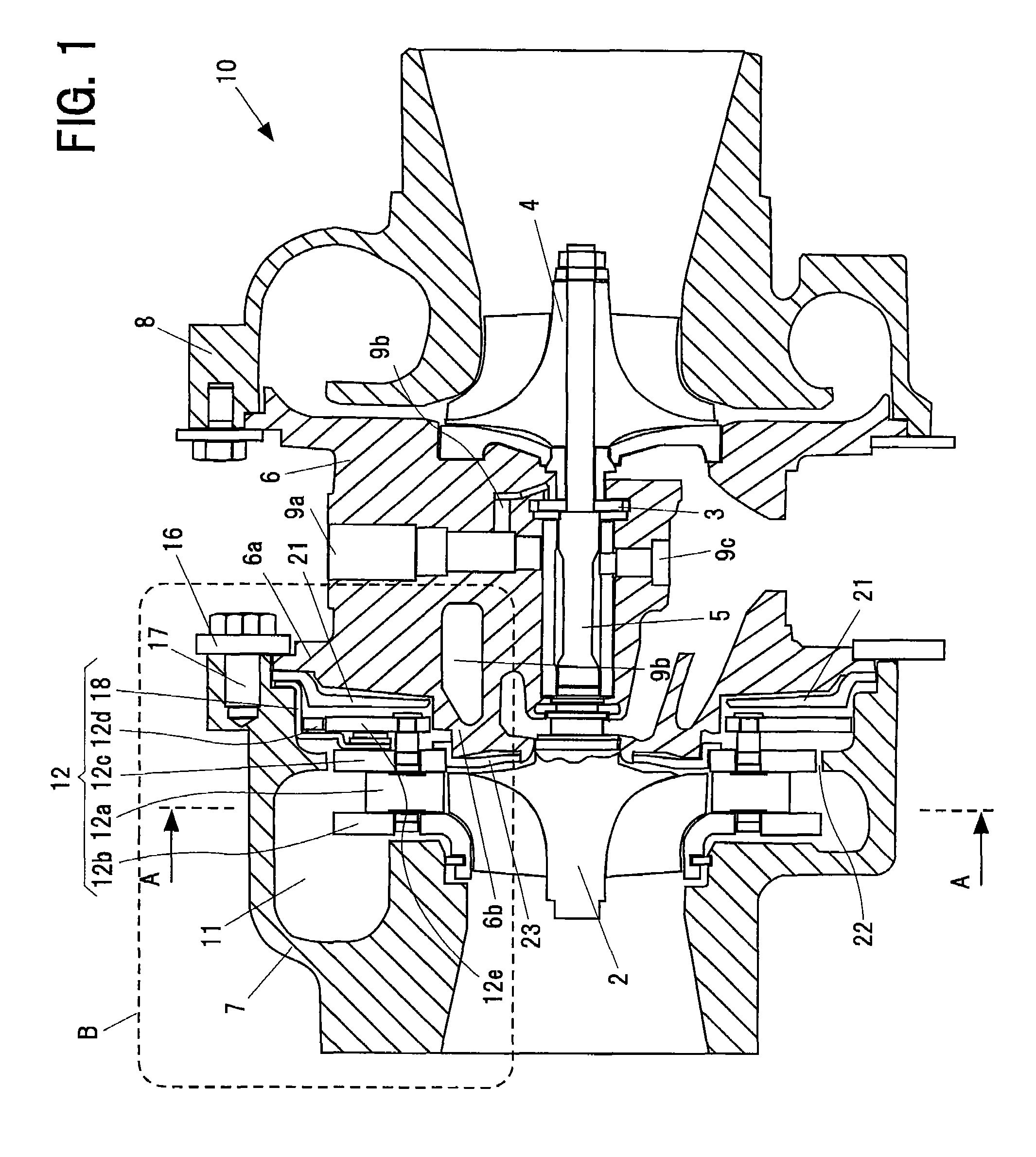 Turbocharger with variable nozzle