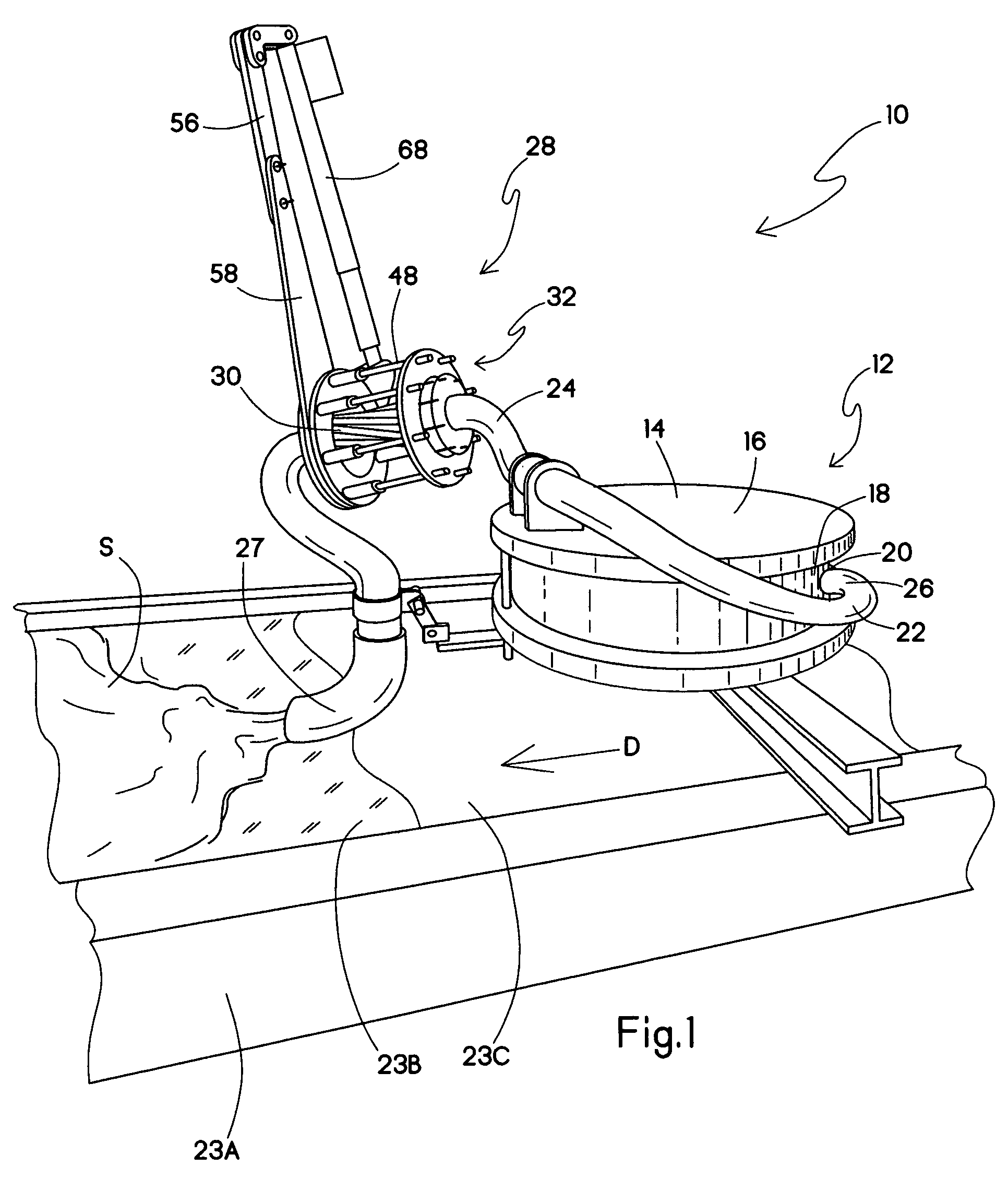 Slurry mixer constrictor valve