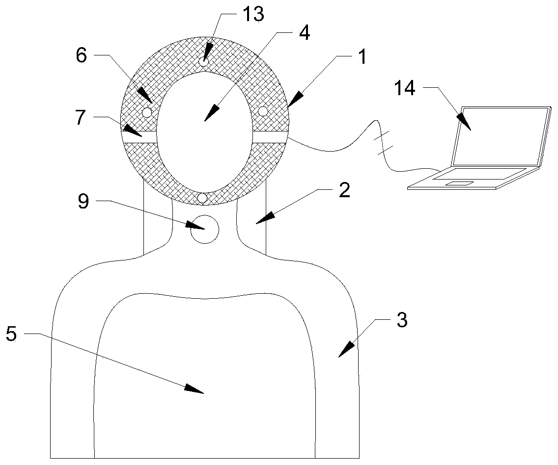 Cushion for preventing pressure injury of pressed part in prone position