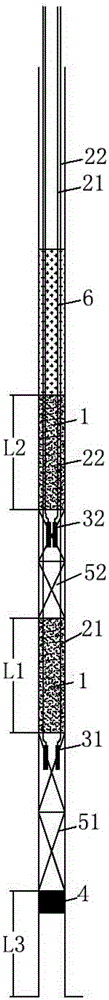 A kind of deep hole blasting and filling method