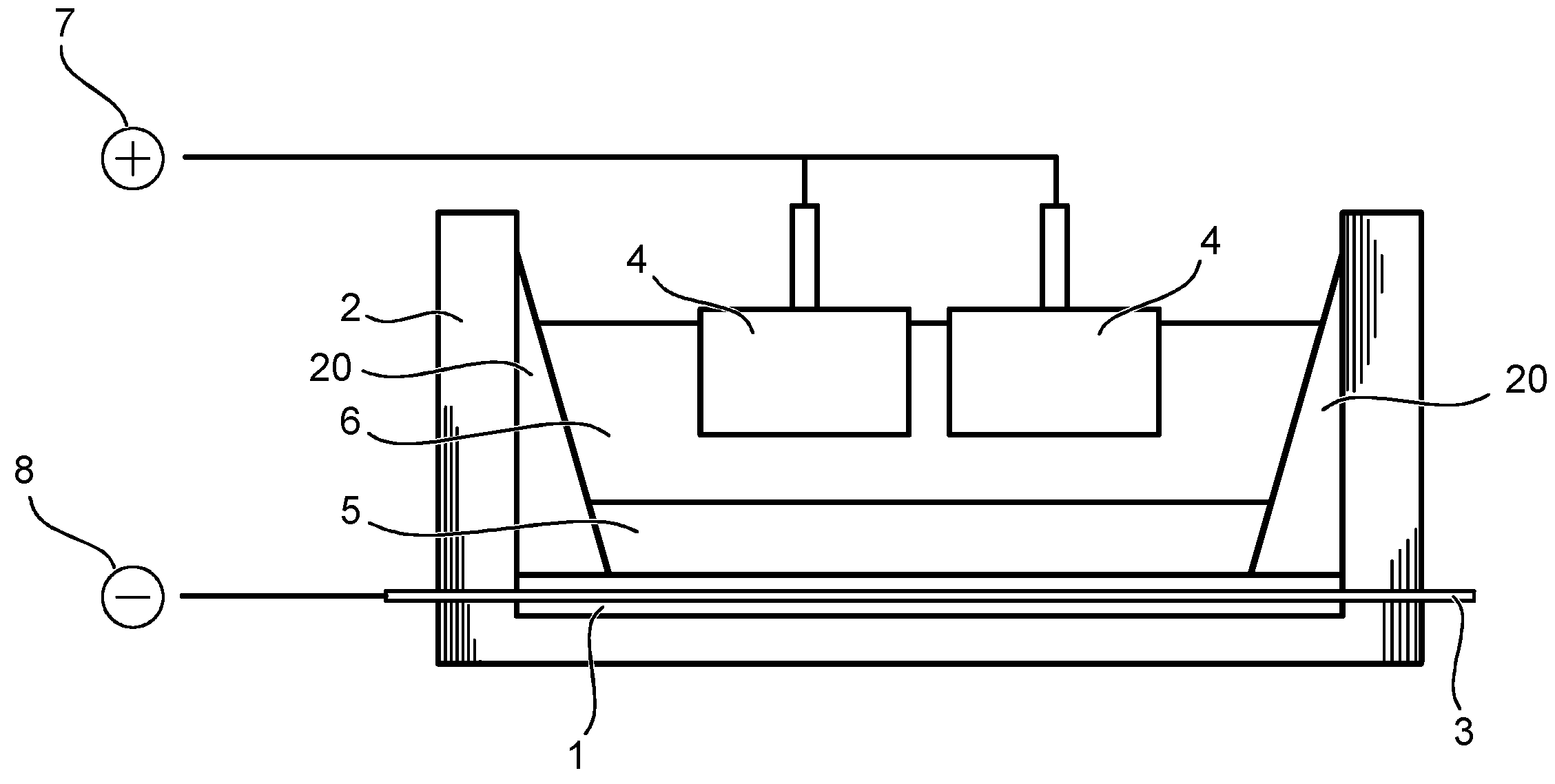 Cathode for electrolysis cells