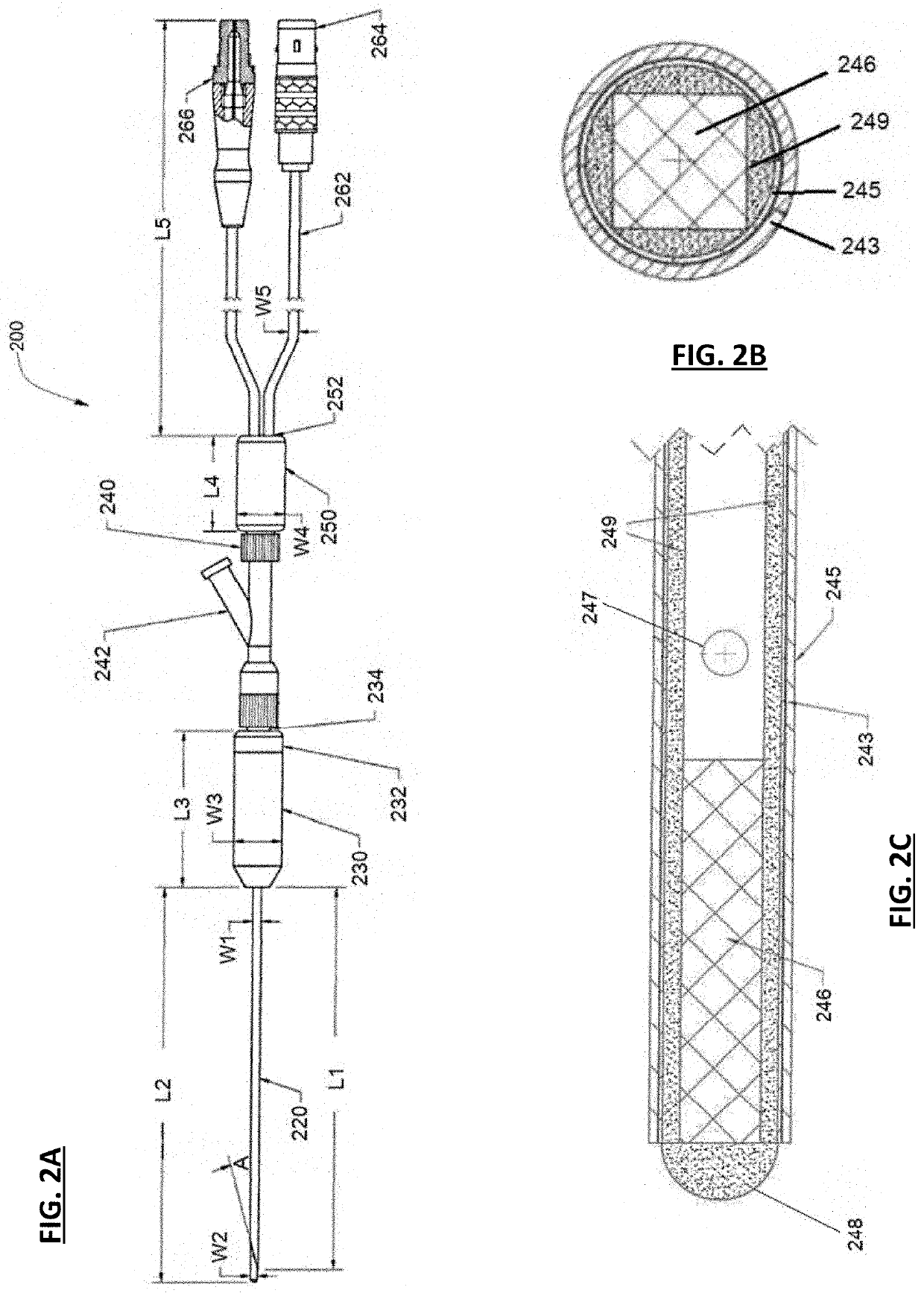 Trocars and veress-type needles with illuminated guidance and safety features