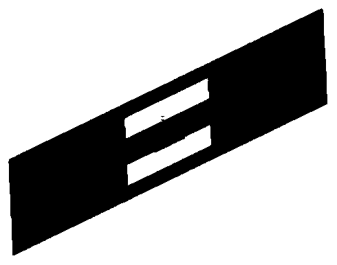 A mems magnetic field sensor with a folded beam structure and its preparation method