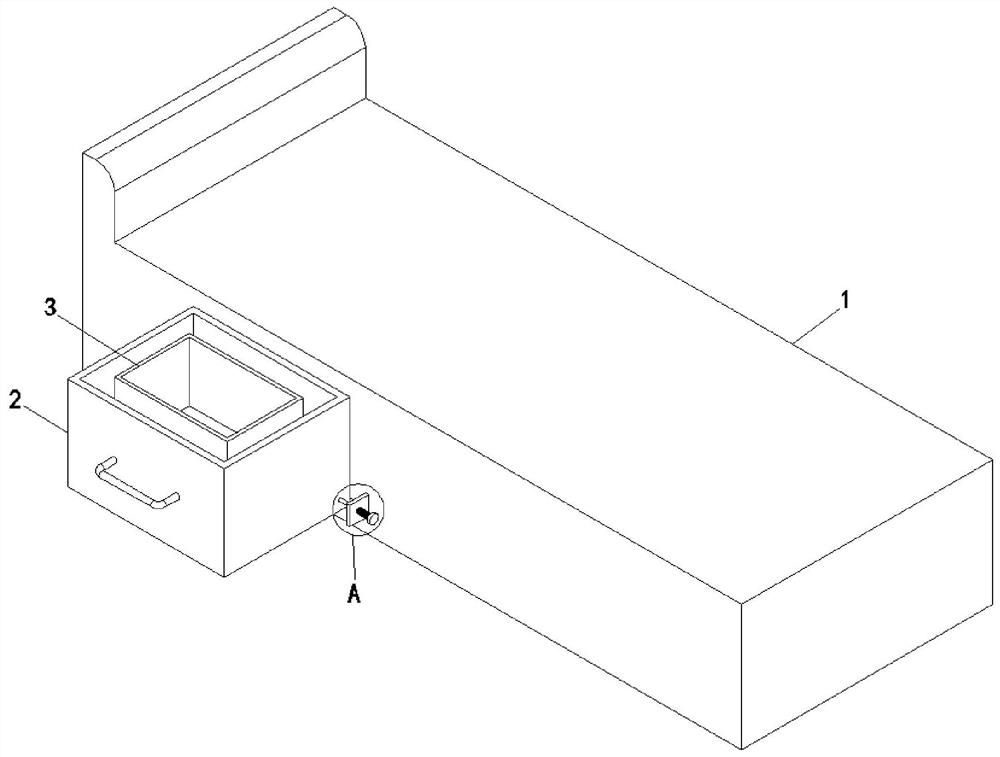 Maternal and infant bed for obstetrics and gynecology department