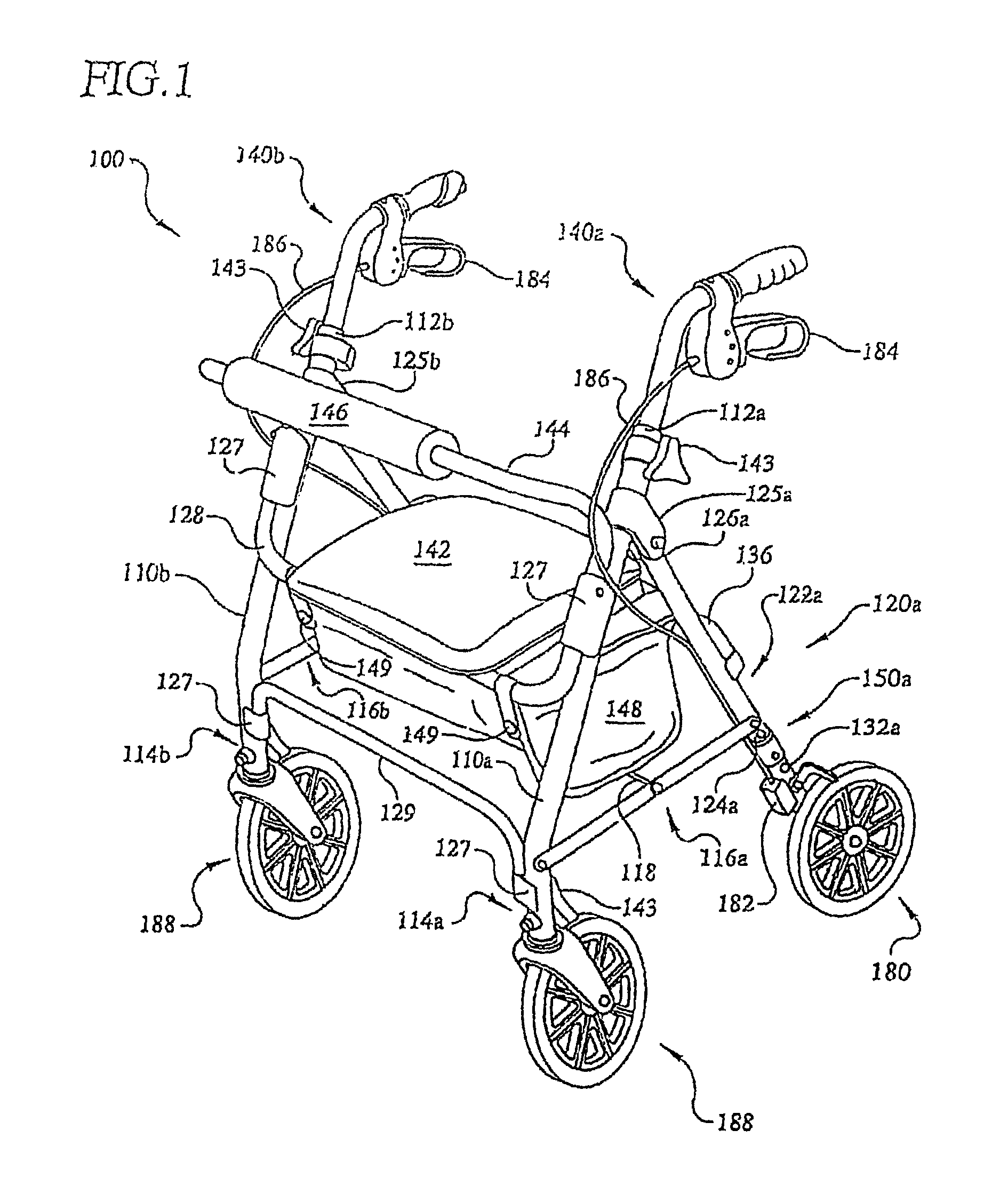 Mobile support assembly