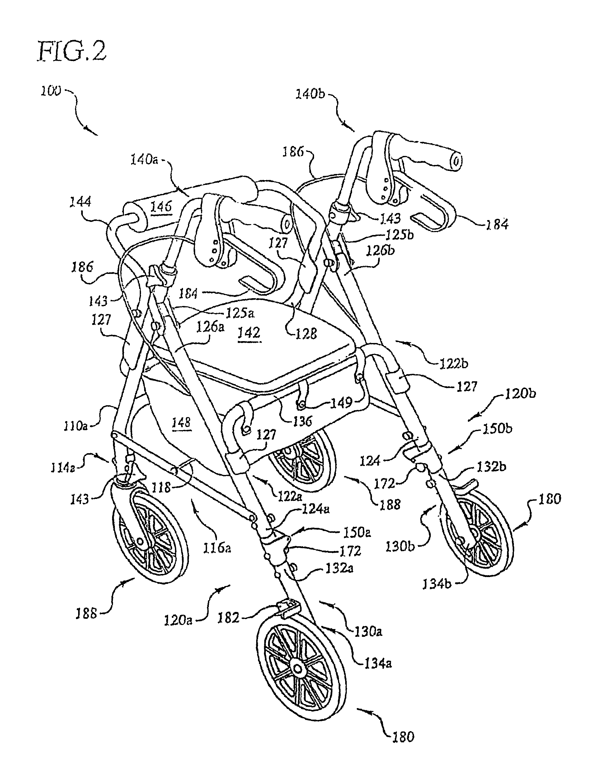 Mobile support assembly