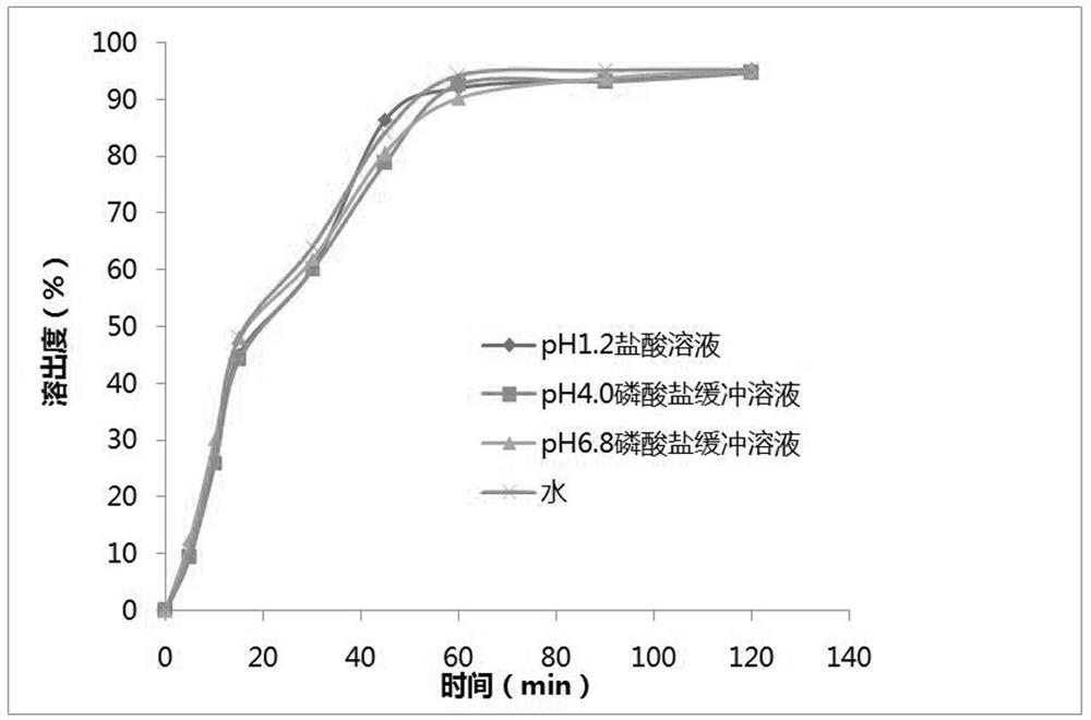 Indapamide tablet and preparation method thereof