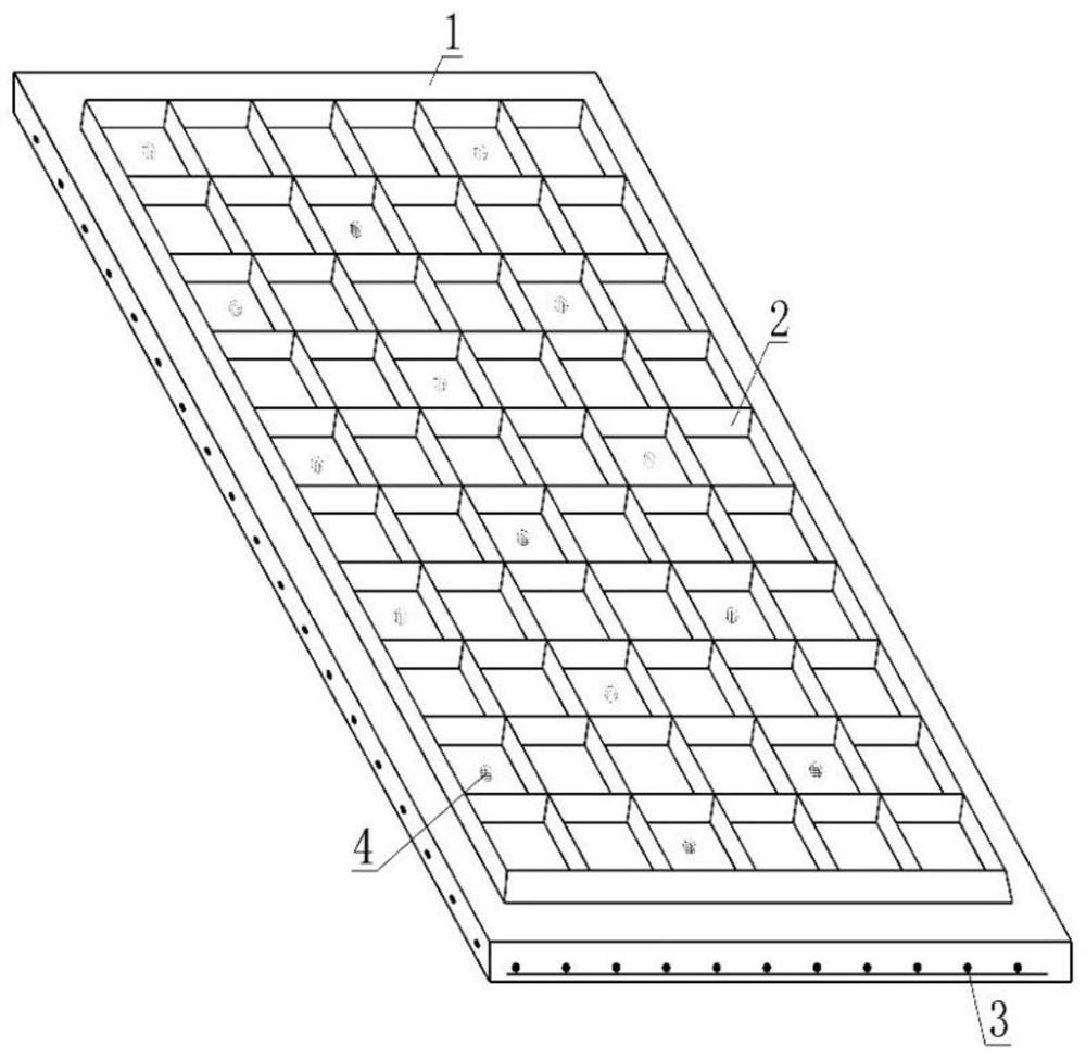 PE plate lining channel