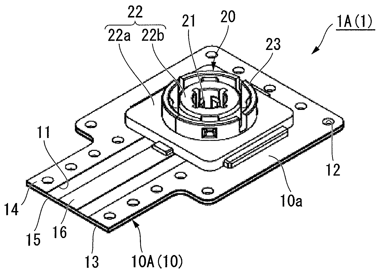 Cable connector and antenna component