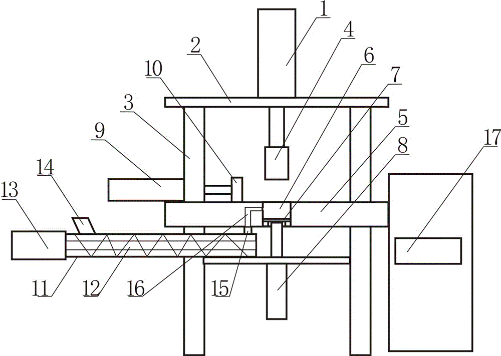 Cookie stuffing forming machine provided with conveying belt