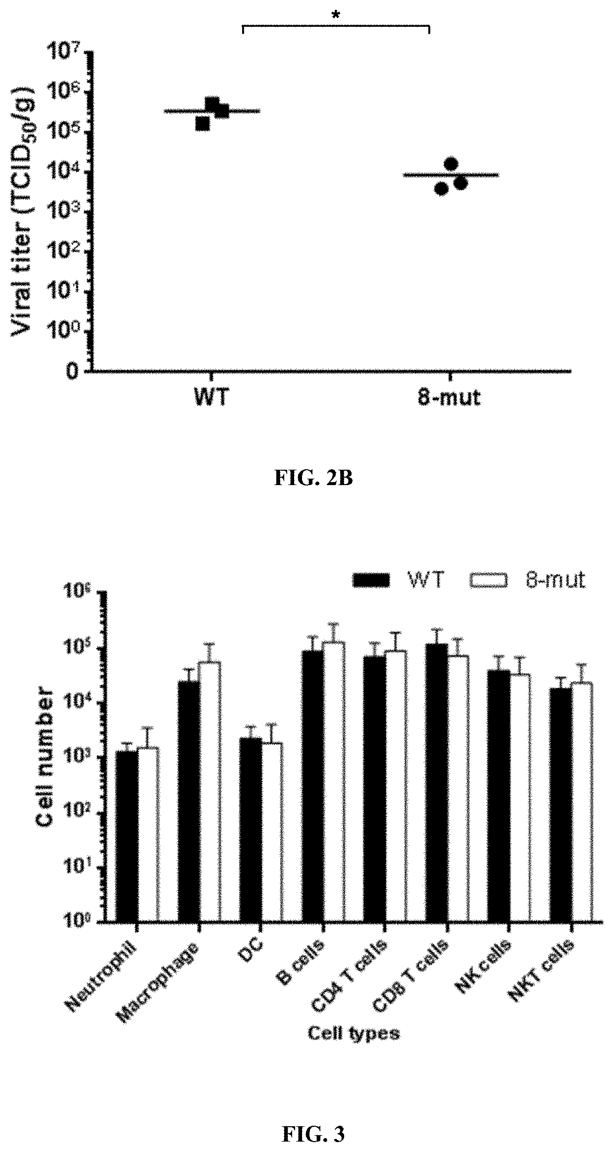 Live-attenuated virus and methods of production and use